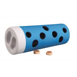 Zabawka dla kota Activity Snack Roll'/Rolka do przysmaków śr.6/5×14 cm POMARAŃCZ/NIEBIESKI