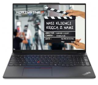 Lenovo Laptop ThinkPad E16 G2 [21MA002RPB] - Ultra 7 - 155H / 16GB /512GB SSD (M.2 - PCIe) / 16" (1920x1200) WUXGA / Intel Arc graphics / Win11 Pro / 3Y NBD