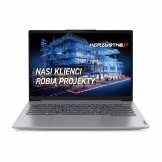 Lenovo ThinkBook 14 G6 [21KG0078PB] - i5-1335U / 8GB / 512GB SSD (M.2 - PCIe) / 14" (1920x1200) WUXGA / Iris Xe / Win11 Pro / 3Y NBD