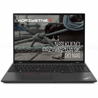 Lenovo ThinkPad T16 G2 [21HH0026PB] - i7-1355U / 16GB / 512GB SSD (M.2 - PCIe) / 16" (1920x1200) WUXGA / Iris Xe / Win11 Pro / 3Y NBD