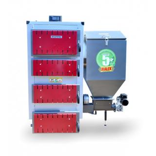 Kocioł Klaster 5 - 50 kW  5 KLASA / ECODESIGN Lewa strona BRAGER Oxi BORD 760 brak brak brak