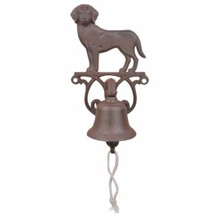 Żeliwny dzwonek pies