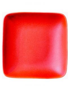 Talerz głęboki kwadratowy 210 mm czerwony - ARIANE Dazzle Red