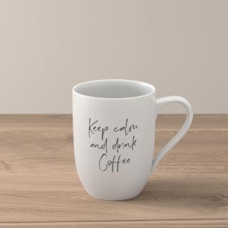 VilleroyBoch - Kubek Statement „Keep calm and drink coffee Zapłać później z PayPo