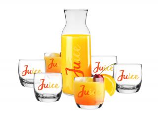 ZESTAW Szklanki + Karafka Juice