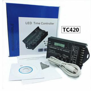 TC420 Kontroler programowalny oświetlenia LED 12/24V 20A 5 kanałów