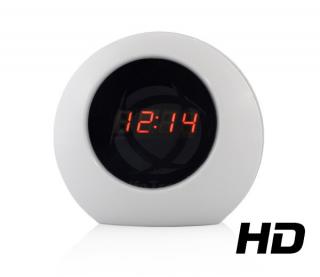 kamera HD ukryta w budziku elektronicznym (biały)