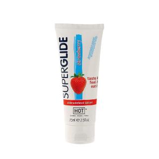 Hot Superglide żel nawilżający truskawkowy 75 ml