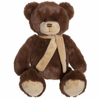 Miś pluszowy, Maskotka Eddie, przytulanka Teddykompaniet brązowy 34cm