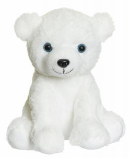 Miś pluszowy Przytulanka Teddykompaniet, Maskotka Niedźwiedź polarny 22 cm