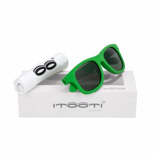 Okulary przeciwsłoneczne dla dzieci ITOOTI CLASSIC M (3 lata +) zielone