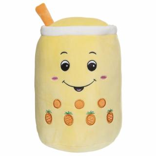 Teddykompaniet Pluszak Bubble Tea Żółta 30cm Prezent na Dzień Dziecka