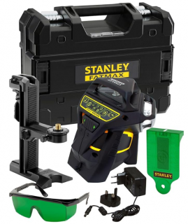 Stanley Fatmax 3D z zieloną wiązką