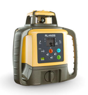 Topcon RL-HV2S z odbiornikiem statywem i łatą