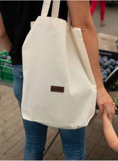 Torba bawełniana na zakupy Eco Shopper Maxi (naturalna bawełna)