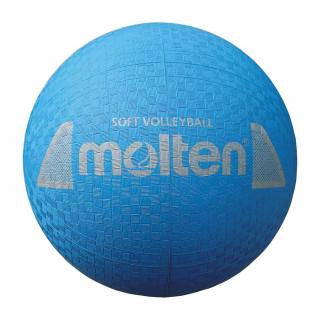 2Y1250-C Piłka do siatkówki Molten SOFT VOLLEYBALL gumowa niebieska