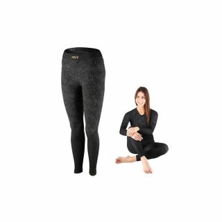BTS0062 SPODNIE TERMOAKTYWNE CZARNE DAMSKIE L/XL ROSA NILS