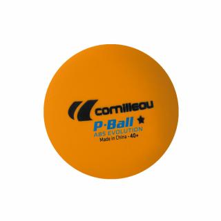 CORNILLEAU PIŁECZKI P-BALL ABS EVOLUTION 1* 72 SZT. POMARAŃCZOWE 321655