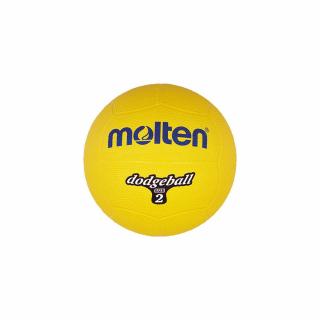 DB2-Y Piłka gumowa Molten dodgeball size 2 żółta