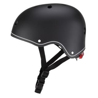 Kask dziecięcy XS/S (48-53 cm) black z lampka LED Globber 505-120