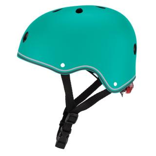 Kask dziecięcy XS/S (48-53 cm) Emerald Green z lampka LED Globber 505-107