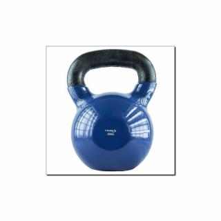 KNV20 BLUE KETTLEBELL ŻELIWNY POKRYTY WINYLEM HMS