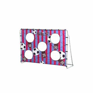 NT7788 2w1 BRAMKA Z SIATKĄ I PANELEM DO CELOWANIA 215x150cm NILS