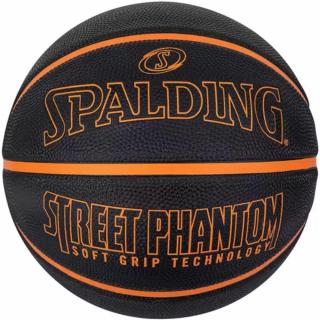 Piłka do koszykówki Spalding Phantom czarno-pomarańczowa 84383Z - rozmiar piłek - 7