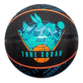 Piłka do koszykówki Spalding Space Jam Tune Squad Roster czarno-niebieska '7 84540Z - rozmiar piłek - 7