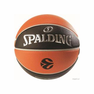 Piłka koszykowa Spalding Euroleague pomarańczowo-czarna TF-1000 Legacy