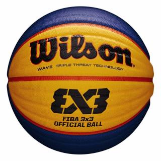 Piłka koszykowa Wilson FIBA3X3 Game Basketball granatowo-pomarańczowa WTB0533XB