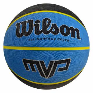 Piłka koszykowa Wilson MVP 7 niebiesko czarna WTB9019XB07 - rozmiar piłek - 5