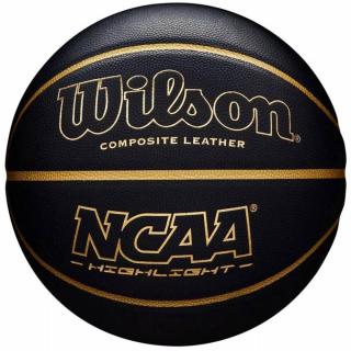 Piłka koszykowa Wilson NCAA Highlight 295 czarna WTB067519XB07 - rozmiar piłek - 7