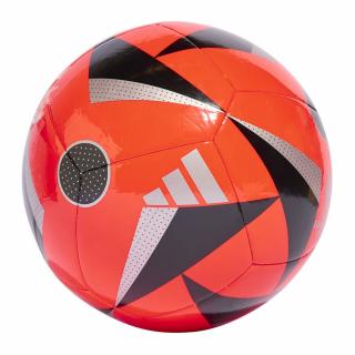 Piłka nożna adidas Euro24 Fussballliebe Club czerwona IN9375 - rozmiar piłek - 3