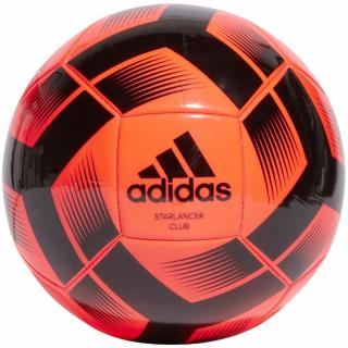Piłka nożna adidas Starlancer Club Ball pomarańczowa IA0973 - rozmiar piłek - 4