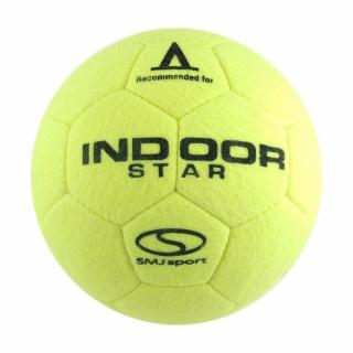 Piłka nożna halowa SMJ sport INDOOR STAR 5 filc - rozmiar piłek - 5