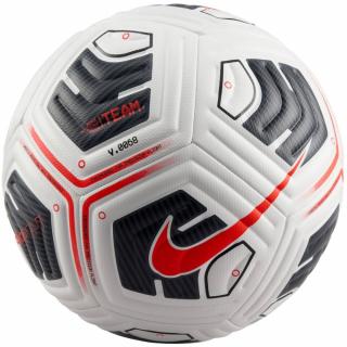 Piłka nożna Nike Academy Plus biało-czarno-pomarańczowa FZ2979 100 - rozmiar piłek - 5