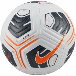 Piłka nożna Nike Academy Team FA24 biało-czarno-pomarańczowa FZ7540 101 - rozmiar piłek - 4