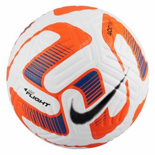 Piłka nożna Nike Flight Soccer biało-pomarańczowa DN3595 100