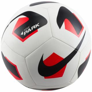 Piłka nożna Nike Park Team 2.0 FA24 biało-czarno-czerwona FZ7551 100 - rozmiar piłek - 3