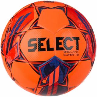 Piłka nożna Select Brillant Super TB 5 FIFA Quality Pro v23 pomarańczowo-czerwona 18328 - rozmiar piłek - 5