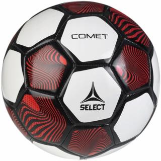 Piłka nożna Select Comet v24 biało-czarno-czerwona 18532 - rozmiar piłek - 5