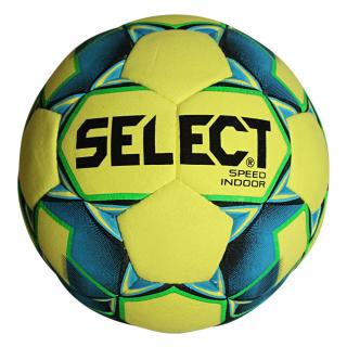 Piłka nożna Select Hala Speed Indoor 4 2018 żółto-niebieska 16537 - rozmiar piłek - 4