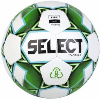 Piłka nożna Select Planet 5 FIFA Basic zielono-biała 17019 - rozmiar piłek - 5