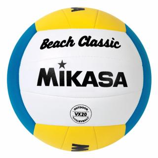Piłka siatkowa Mikasa VX20 biało-niebiesko-żółta - rozmiar piłek - 5