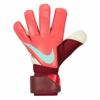 Rękawice bramkarskie Nike Goalkeeper Grip3 FA20 czerwono-bordowe CN5651 660 - rozmiar rękawic - 10