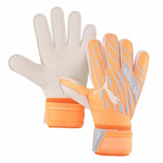 Rękawice bramkarskie Puma Ultra Protect 2 RC szaro-pomarańczowe 41792 05 - rozmiar rękawic - 10,5