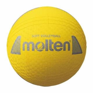 S2Y1250-Y Piłka do siatkówki Molten SOFT VOLLEYBALL gumowa żółta