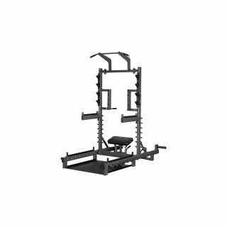 SMP01 STOJAK MULTIFUNKCYJNY Z PLATFORMĄ DO PODNOSZENIA CIĘŻARÓW I HIP THRUST COMMERCIAL HMS