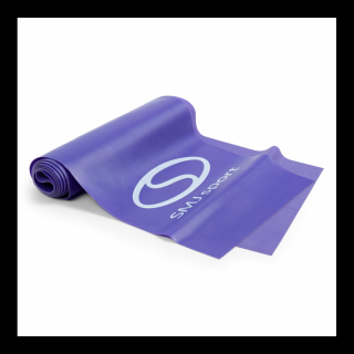 Taśma guma oporowa fitness HEAVY fioletowa 0.5 mm / SMJ sport EX050